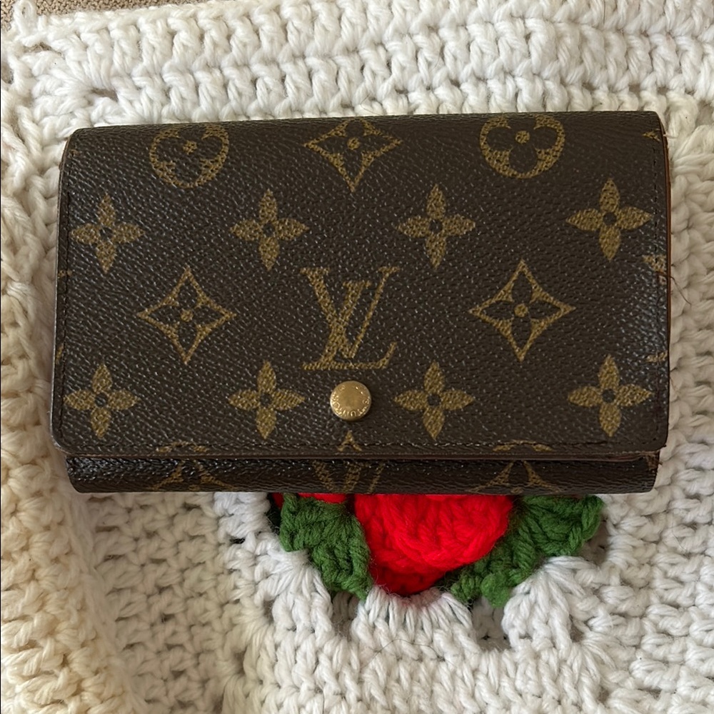 Louis Vuitton Dark Brown Monogram Wallet